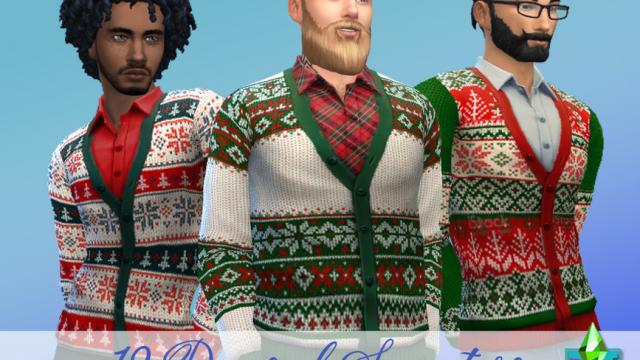 SimmieV Holiday Cardigan 3