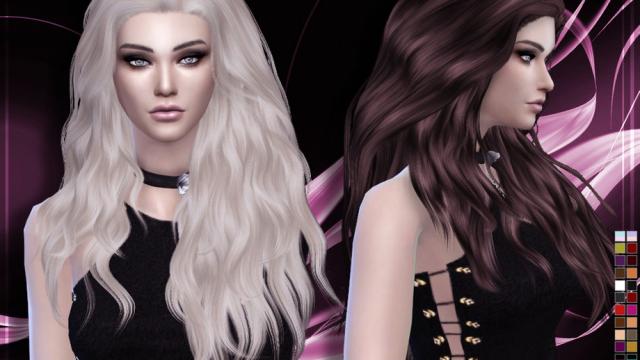 Stealthic - Temptress (Female Hair) for The Sims 4