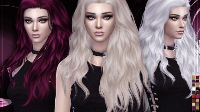 Stealthic - Temptress (Female Hair) for The Sims 4