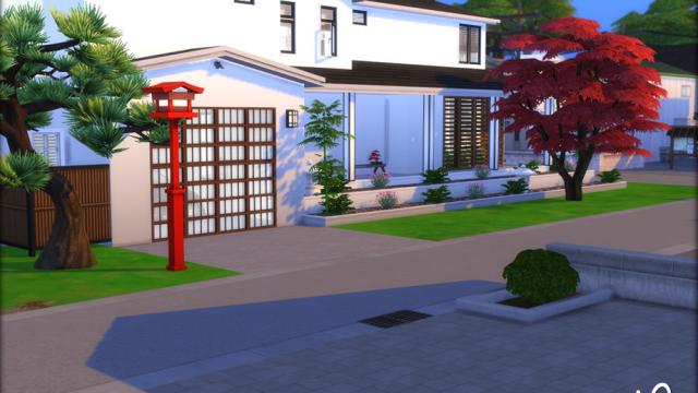 House of Zen для The Sims 4