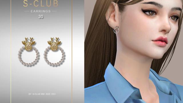 S-Club ts4 WM EARRINGS 202030