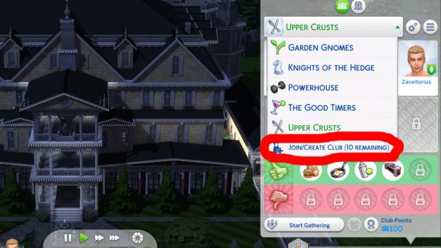 15 клубов для каждого сима / 15 Clubs Per Sim Mod для The Sims 4