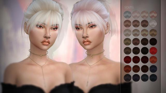 LeahLillith New Rules Hair for The Sims 4