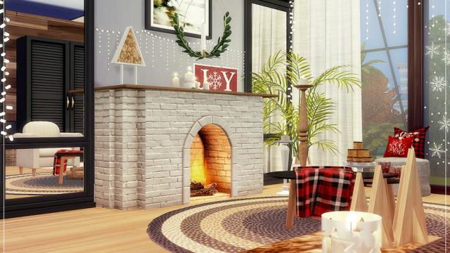 Holiday Time of Joy - Bedroom для The Sims 4