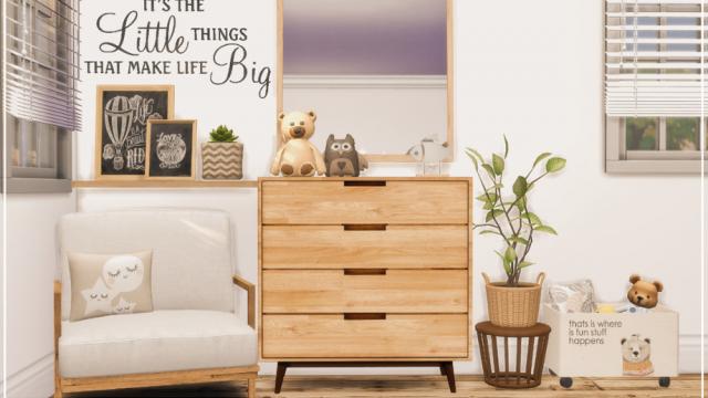 Emma Kidsroom для The Sims 4