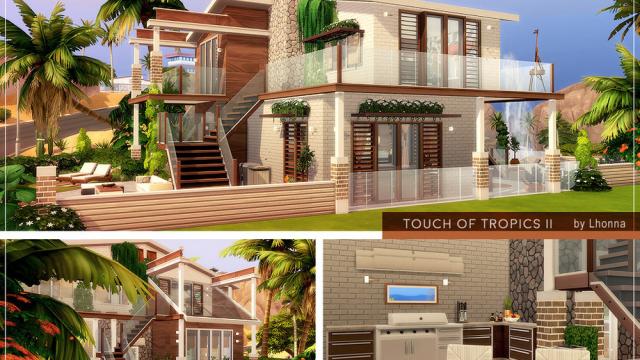 Touch of Tropics II для The Sims 4