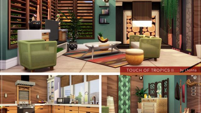 Touch of Tropics II для The Sims 4