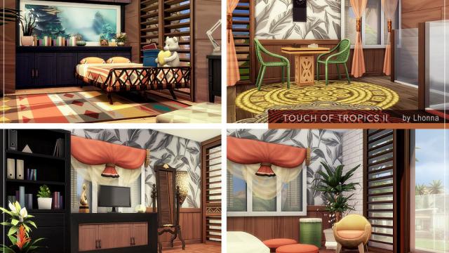 Touch of Tropics II для The Sims 4