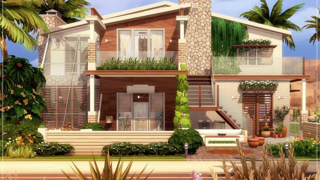 Touch of Tropics II для The Sims 4