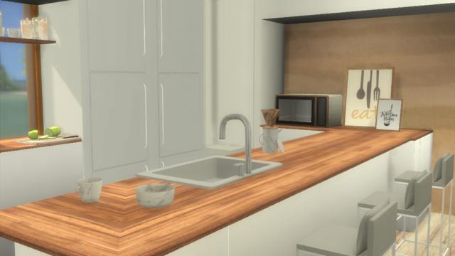 Marissa - kitchen для The Sims 4