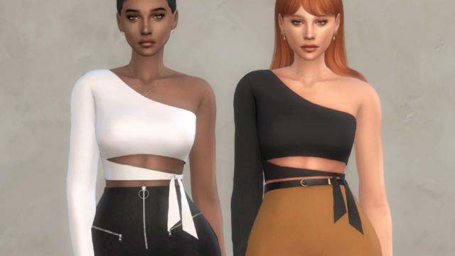 Fever Top  Christopher067 for The Sims 4