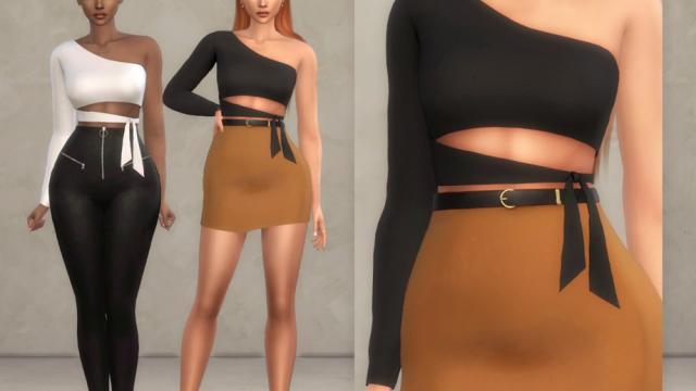 Fever Top  Christopher067 for The Sims 4