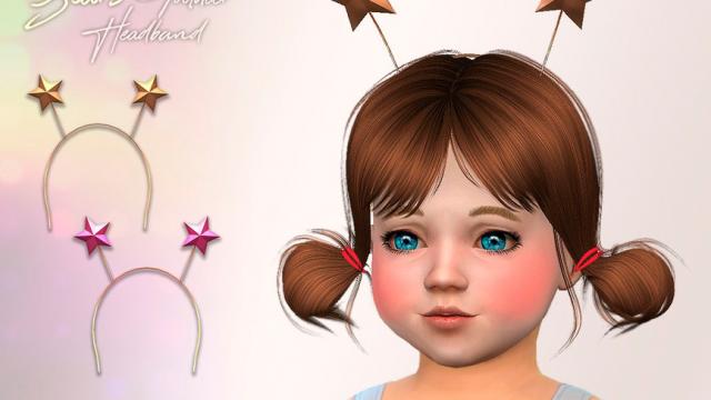 [Suzue] Stars Toddler Headband