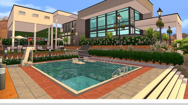 Lalinna Modern NoCC for The Sims 4