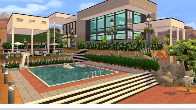 Lalinna Modern NoCC for The Sims 4