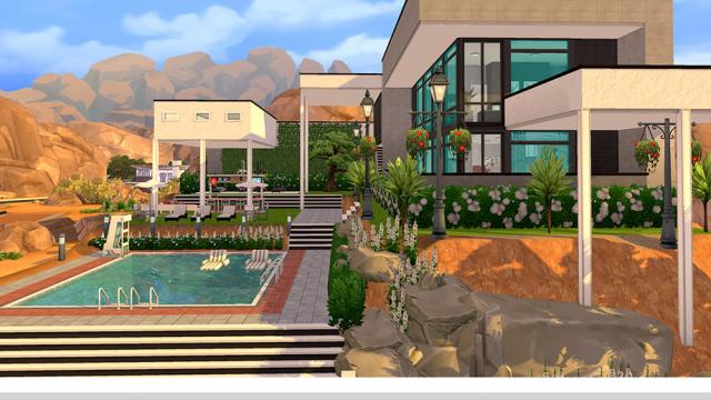 Lalinna Modern NoCC for The Sims 4