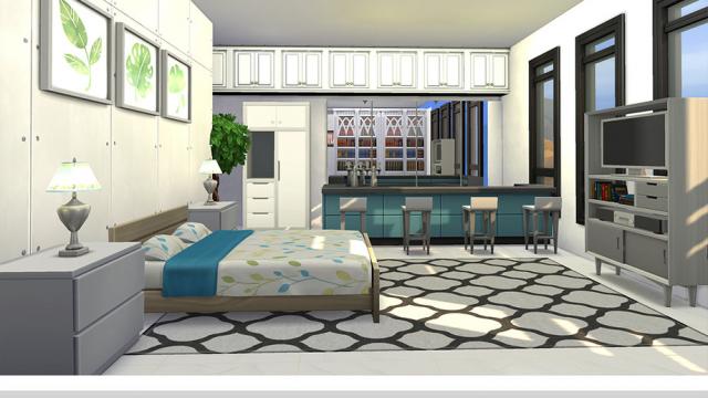 Lalinna Modern NoCC for The Sims 4