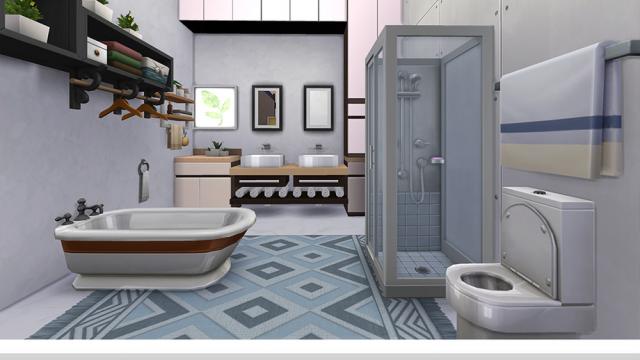 Lalinna Modern NoCC for The Sims 4