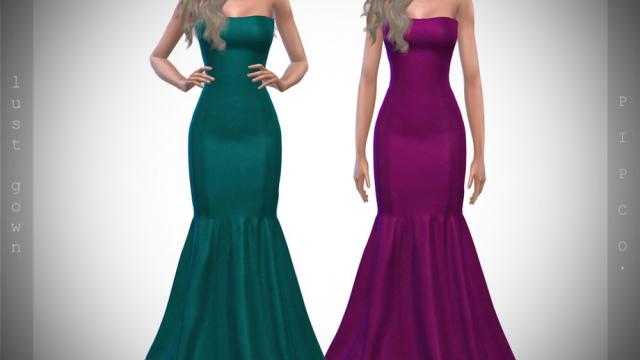 Pipco - Lust Gown (Strapless).