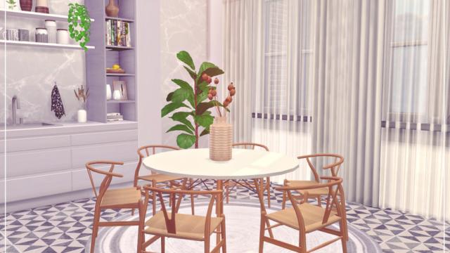 Parisien - Kitchen (ROOM) for The Sims 4