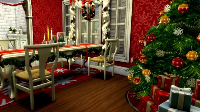 Gingerbread house for The Sims 4