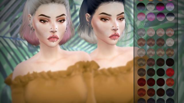 LeahLillith Layla Hair for The Sims 4