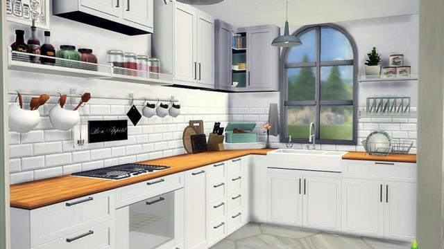 Bright Kitchen  17.11.20 for The Sims 4