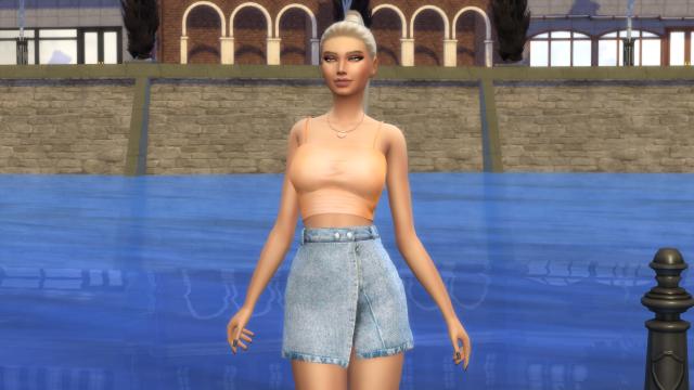 Сборка одежды от Busra-Tr для The Sims 4