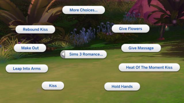 The Sims 3  The Sims 4 Romantic Interaction from Sims 3 for The Sims 4