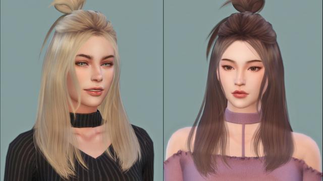 DaisySims Female Hair G24