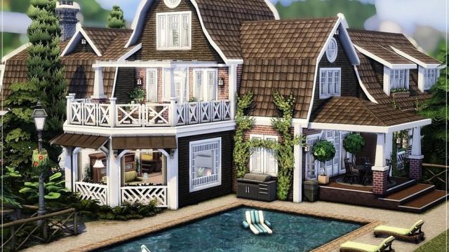 Seaside Residence for The Sims 4