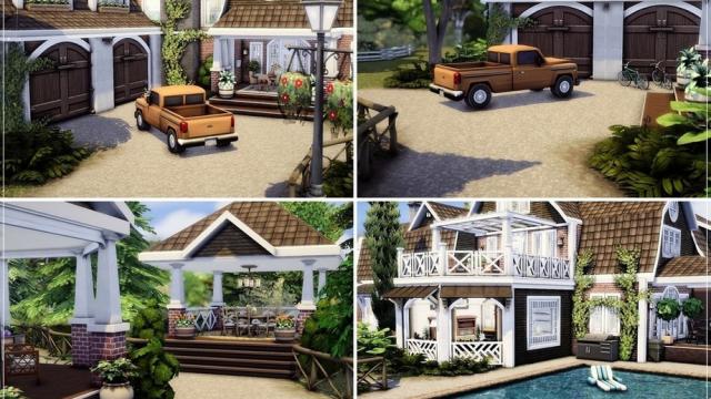 Seaside Residence for The Sims 4