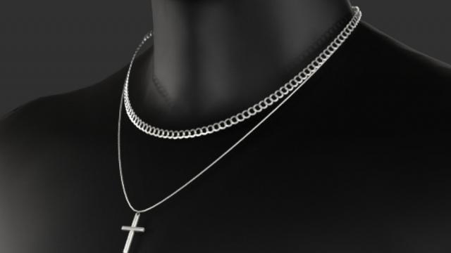 Alexander Necklace  Christopher067 for The Sims 4