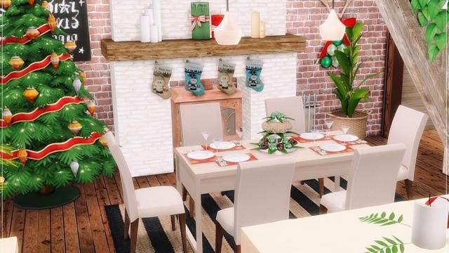 Holiday Season - Kitchen для The Sims 4