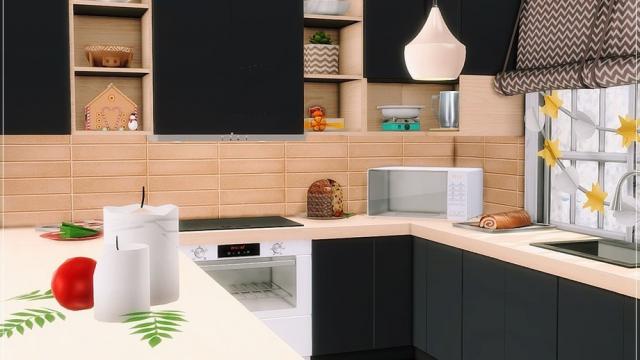 Holiday Season - Kitchen для The Sims 4