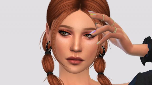 Almond Earrings  Christopher067 for The Sims 4