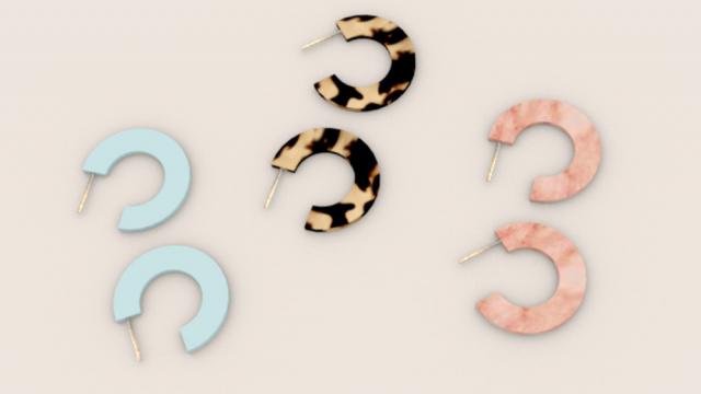 Almond Earrings  Christopher067 for The Sims 4