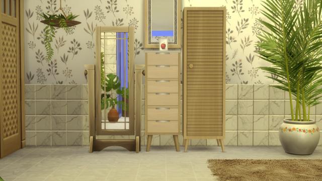 Mariah - bathroom для The Sims 4