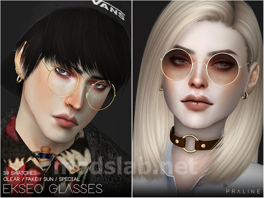 Download EKSEO Glasses for The Sims 4