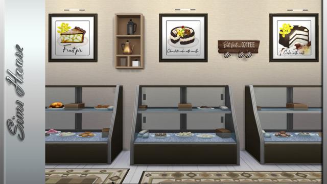 Wall Art Picture For Bakery for The Sims 4