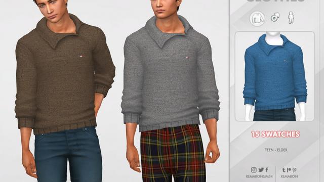 Winter Sweater for Men 01