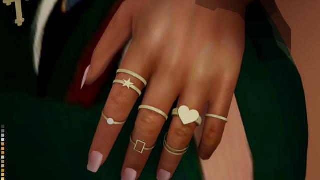 Christopher067  Motive Rings  Christopher067 for The Sims 4