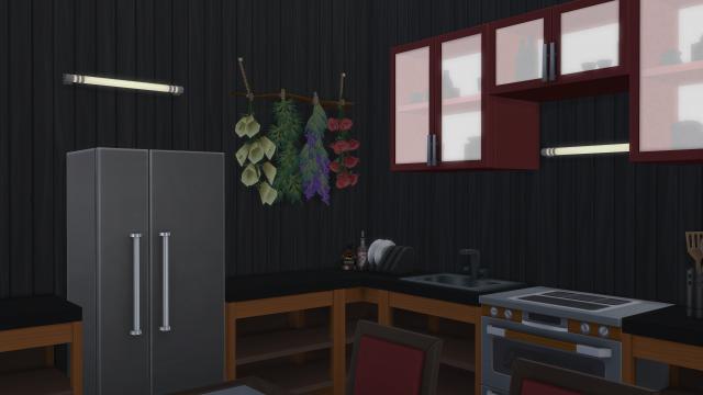 Snowwall Home для The Sims 4