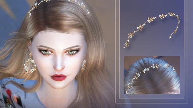 S-Club LL ts4 Hair Accessories 202013 - for The Sims 4