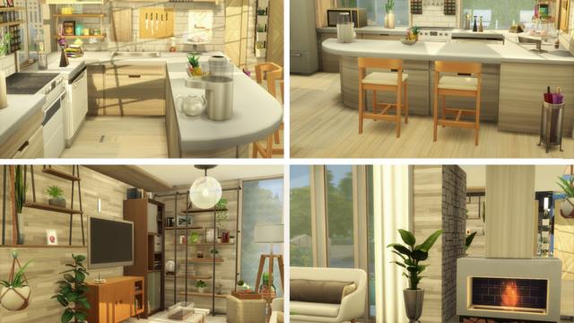 Mack - small home - no cc для The Sims 4