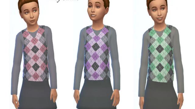 KeyCamz Girl's Dress 0104 for The Sims 4