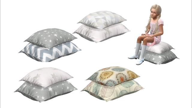 [Alwine kidsroom] two pillows (armchair)