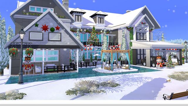 Villa Naratibet NoCC для The Sims 4