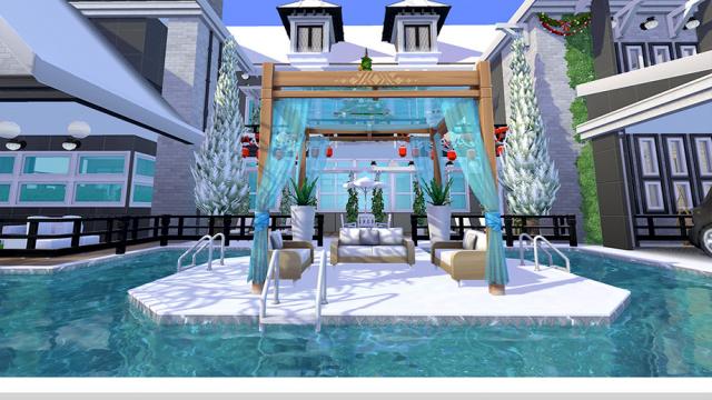 Villa Naratibet NoCC для The Sims 4