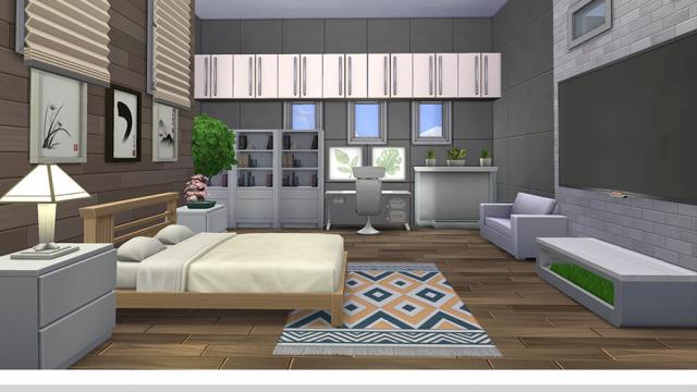 Villa Naratibet NoCC для The Sims 4